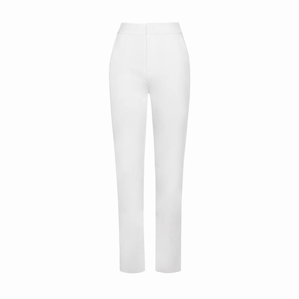 Miss Circle Vayla White Skinny Fit Trousers Size Small -  Never Worn